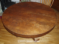 American Oak Arts & Crafts Table